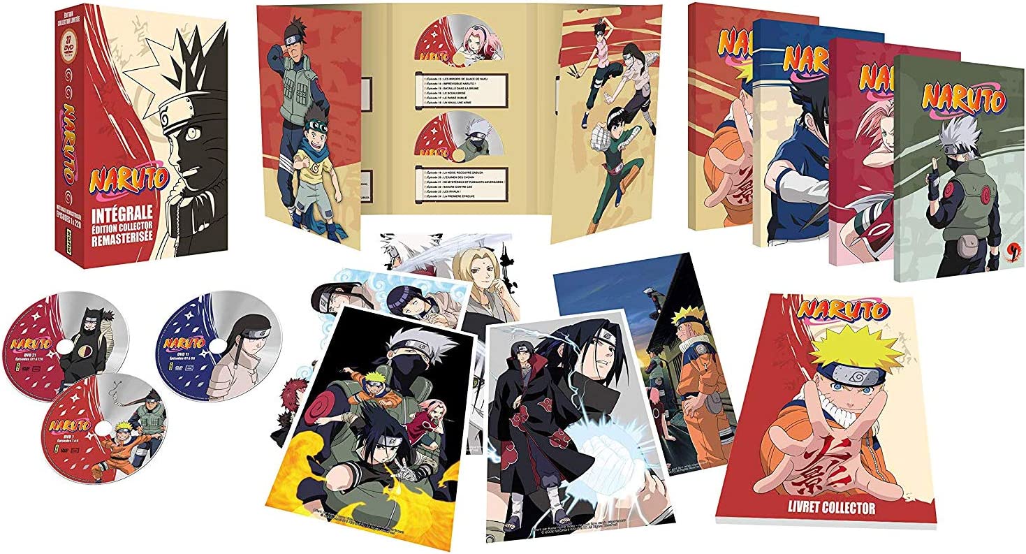 Naruto - Intégrale - Edition collector limitée remasterisée - flash vidéo