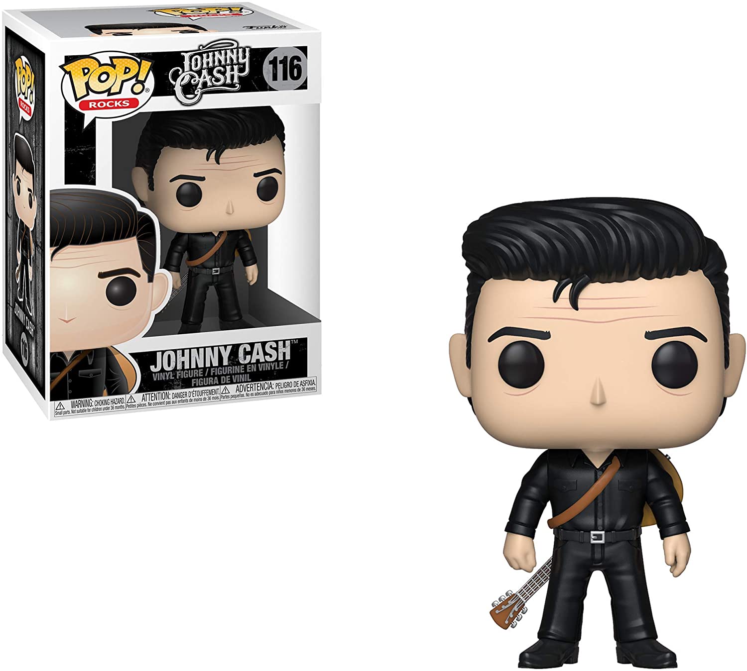 Funko Pop! Rocks Johnny Cash in Black - flash vidéo