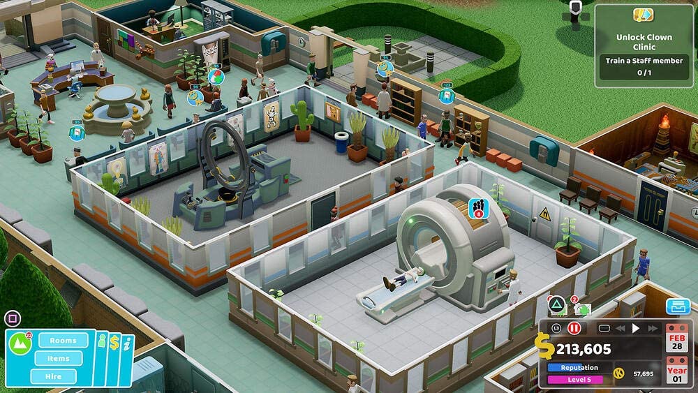 Two Point Hospital - flash vidéo