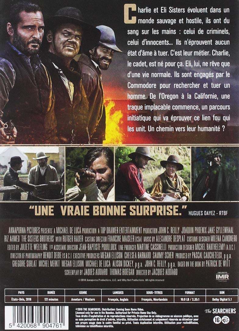 Les Frères Sisters - flash vidéo