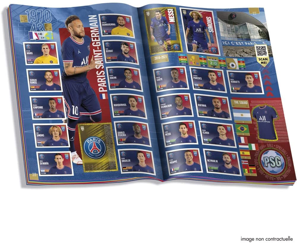 Panini - Album FIFA 365 Edition 2022 - flash vidéo
