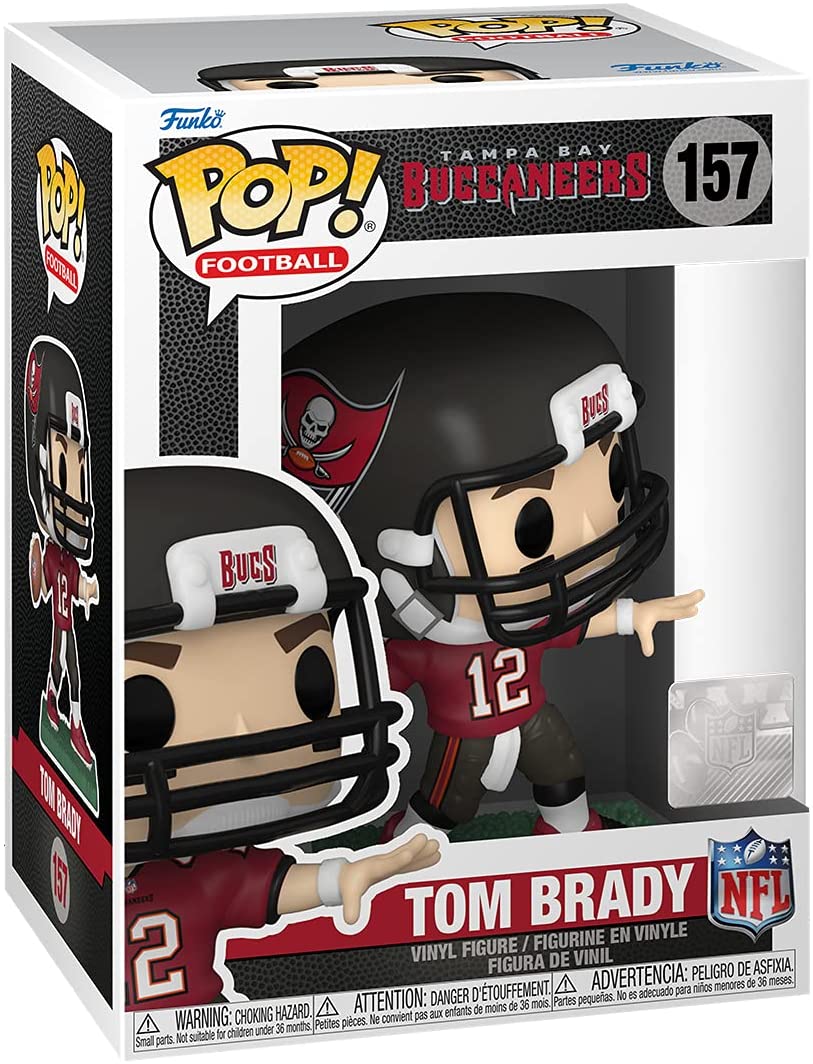 Funko Pop! NFL: Tampa Bay Buccanners - Tom Brady (Home Uniform) - flash vidéo