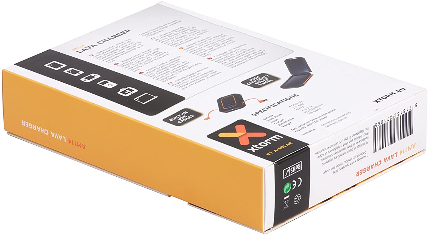 Xtorm - Lava Solar Charger - flash vidéo