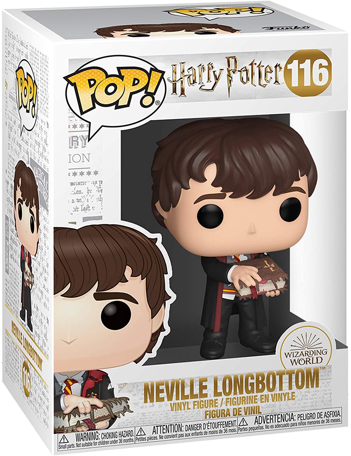 Funko Pop! Harry Potter: Neville Longbottom (with Monster Book)