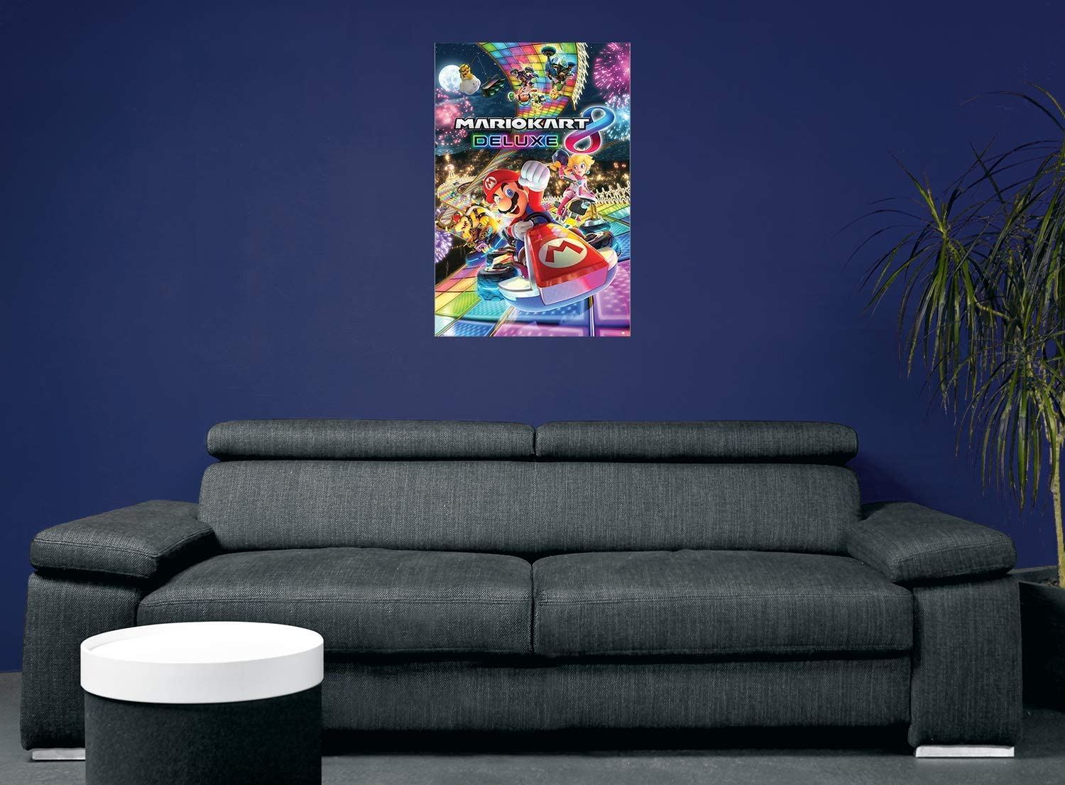 Super Mario Kart 8 Deluxe Maxi Poster - flash vidéo