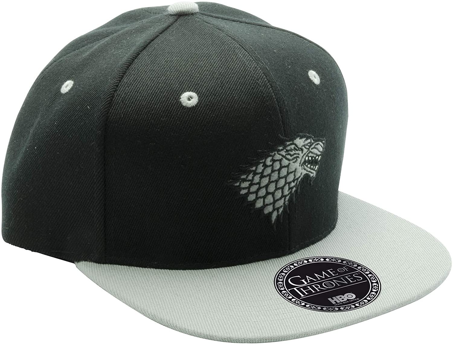 § Game of Thrones - Stark Black & Grey Snapback - flash vidéo