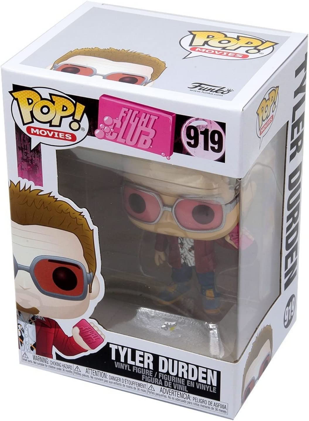 Funko Pop! Movies Fight Club S2 Tyler Durden with Chase and Buddy - flash vidéo
