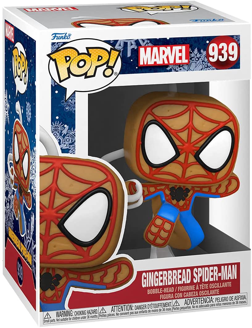 Funko Pop! Marvel: Holiday - Gingerbread Spider-Man - flash vidéo