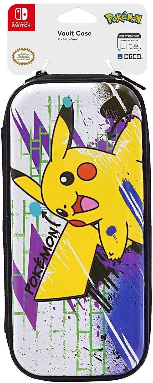 HORI - Nintendo Switch Pikachu Premium Vault Case - flash vidéo
