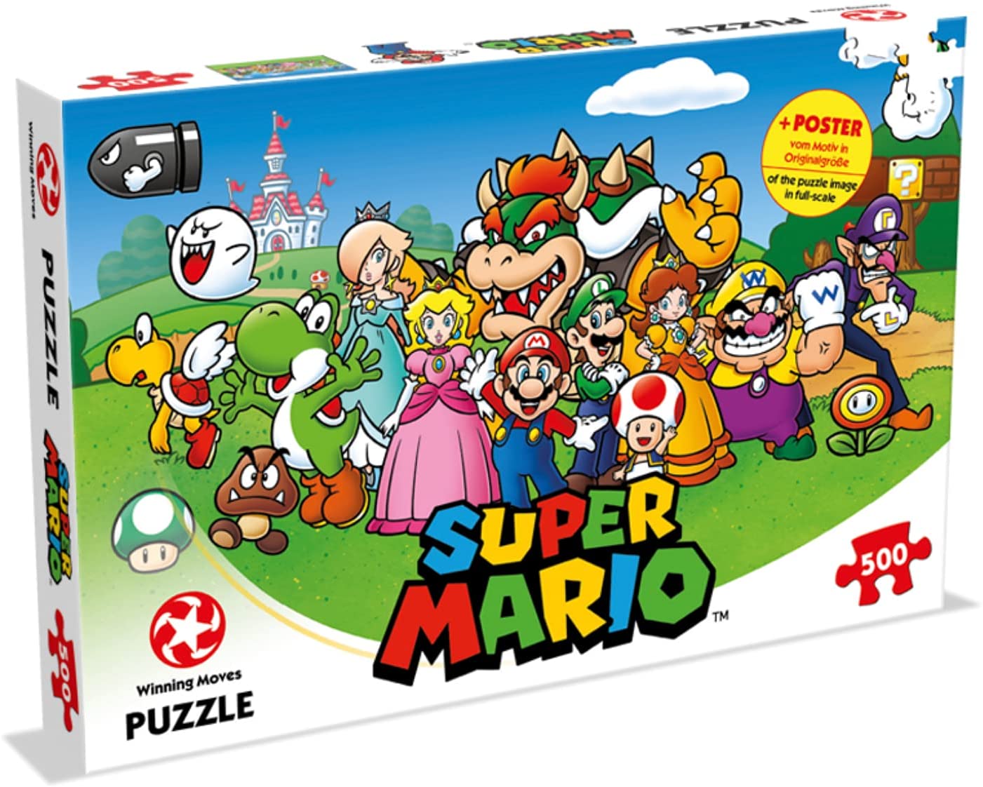 Nintendo - Super Mario et ses Amis Puzzle 500 pcs - flash vidéo