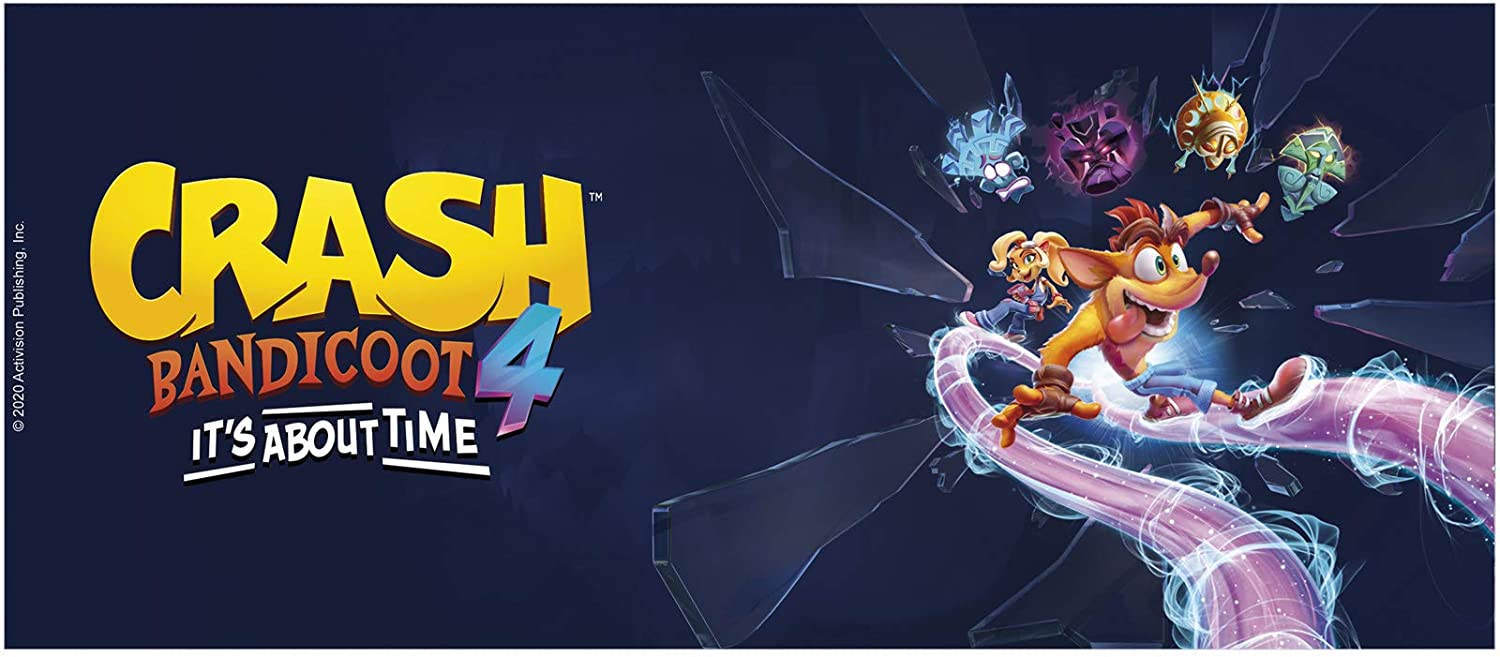 § Crash Bandicoot - Mug "It's About Time" 320ml - flash vidéo