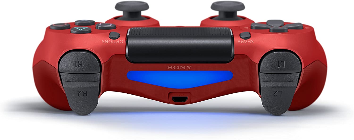 PS4 Wireless Dualshock Controller Magma Red V2 - flash vidéo
