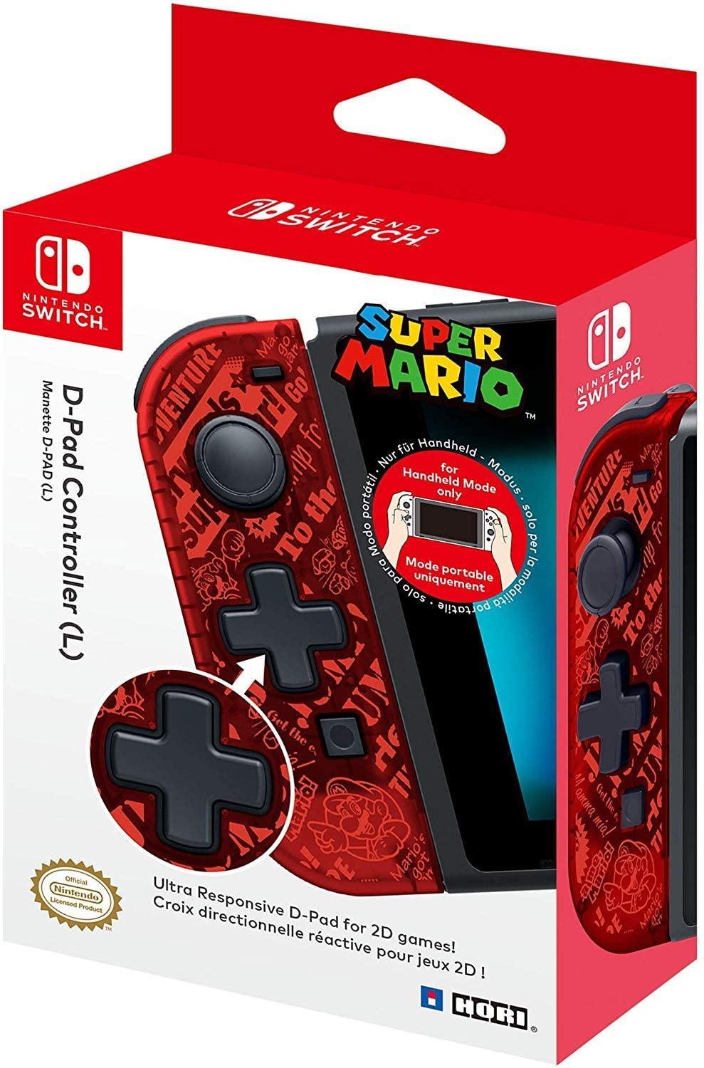 HORI - Nintendo Switch D-Pad Controller (L) Super Mario Edition - flash vidéo