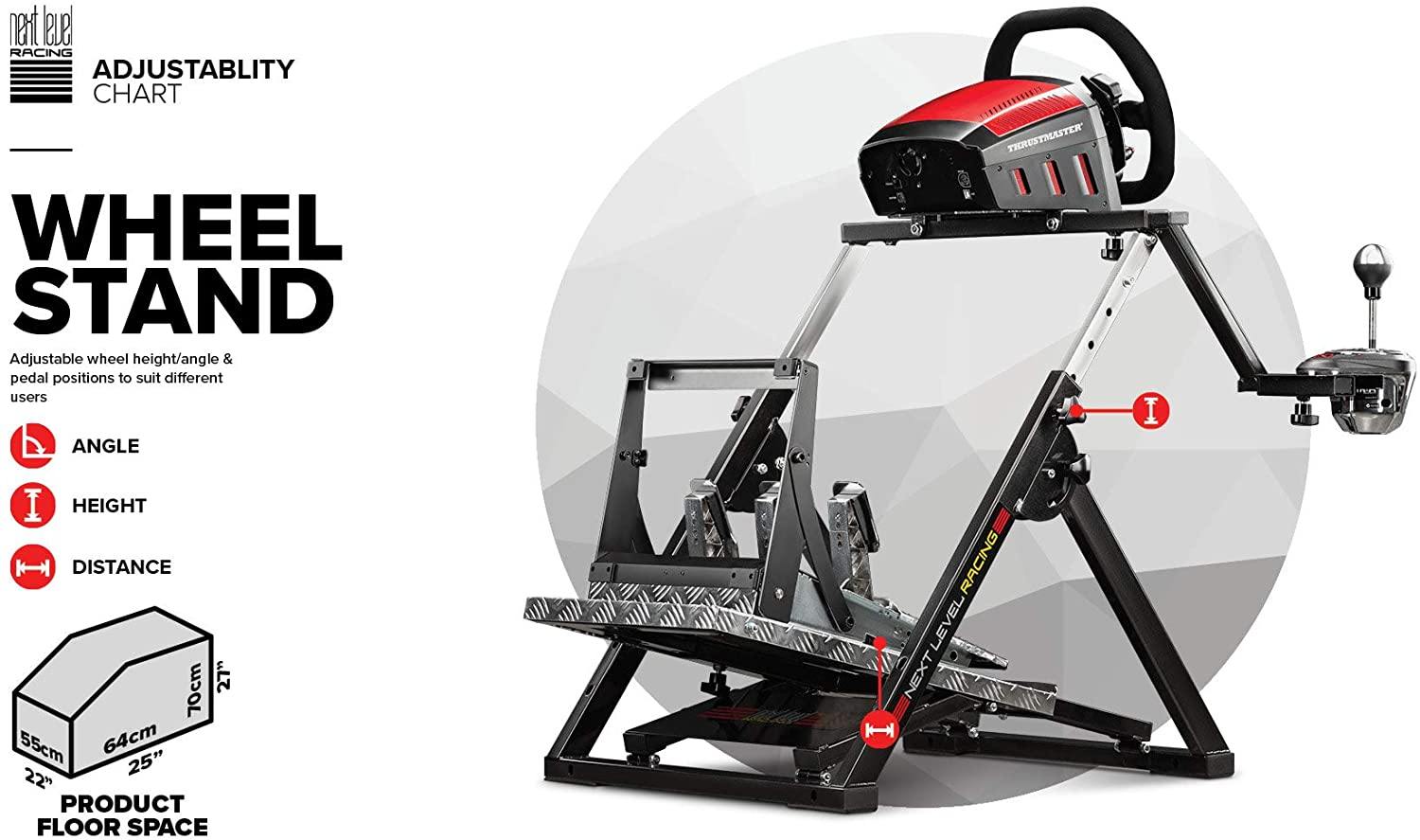 Next Level Racing Wheel Stand - flash vidéo