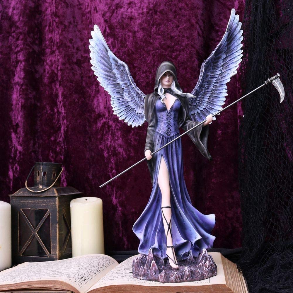 Dark Mercy - Figurine de la sombre Fée Faucheuse 31cm - flash vidéo