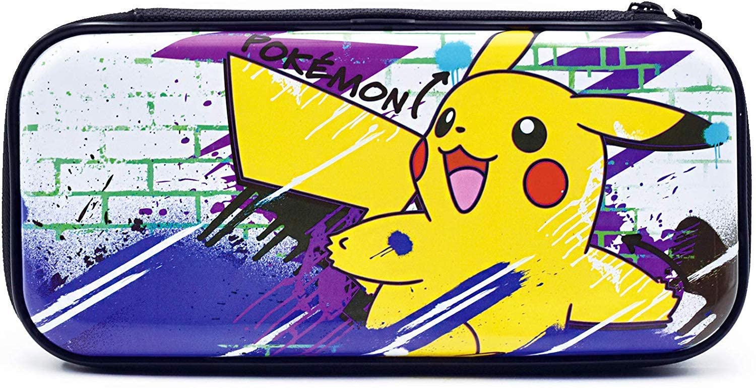 HORI - Nintendo Switch Pikachu Premium Vault Case - flash vidéo