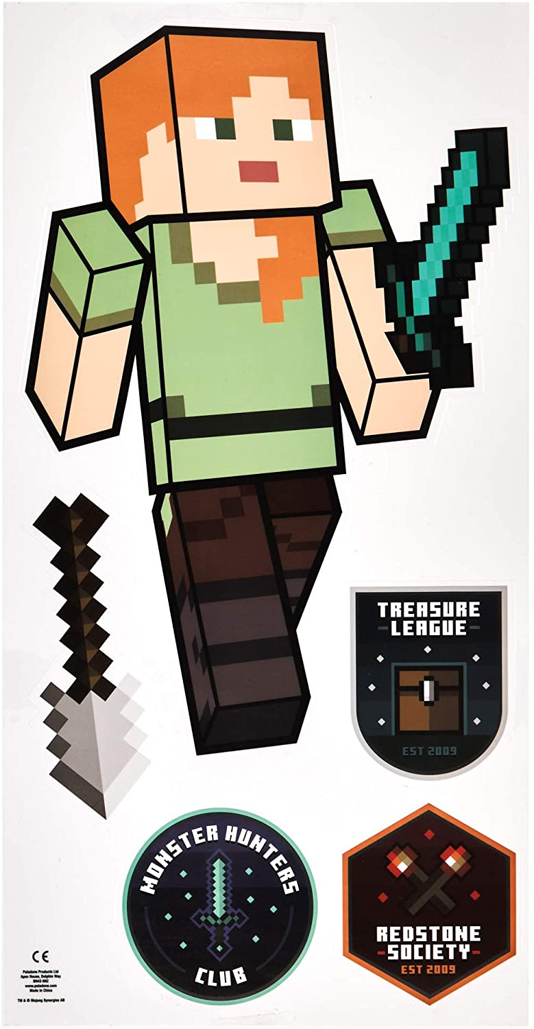 Minecraft - Stickers Muraux - flash vidéo