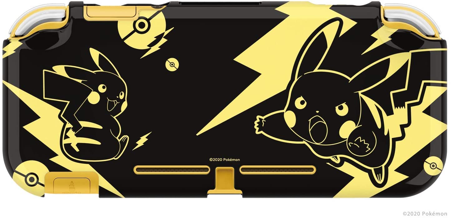 HORI - Nintendo Switch Lite DuraFlexi Protector Pikachu Black & Gold Edition