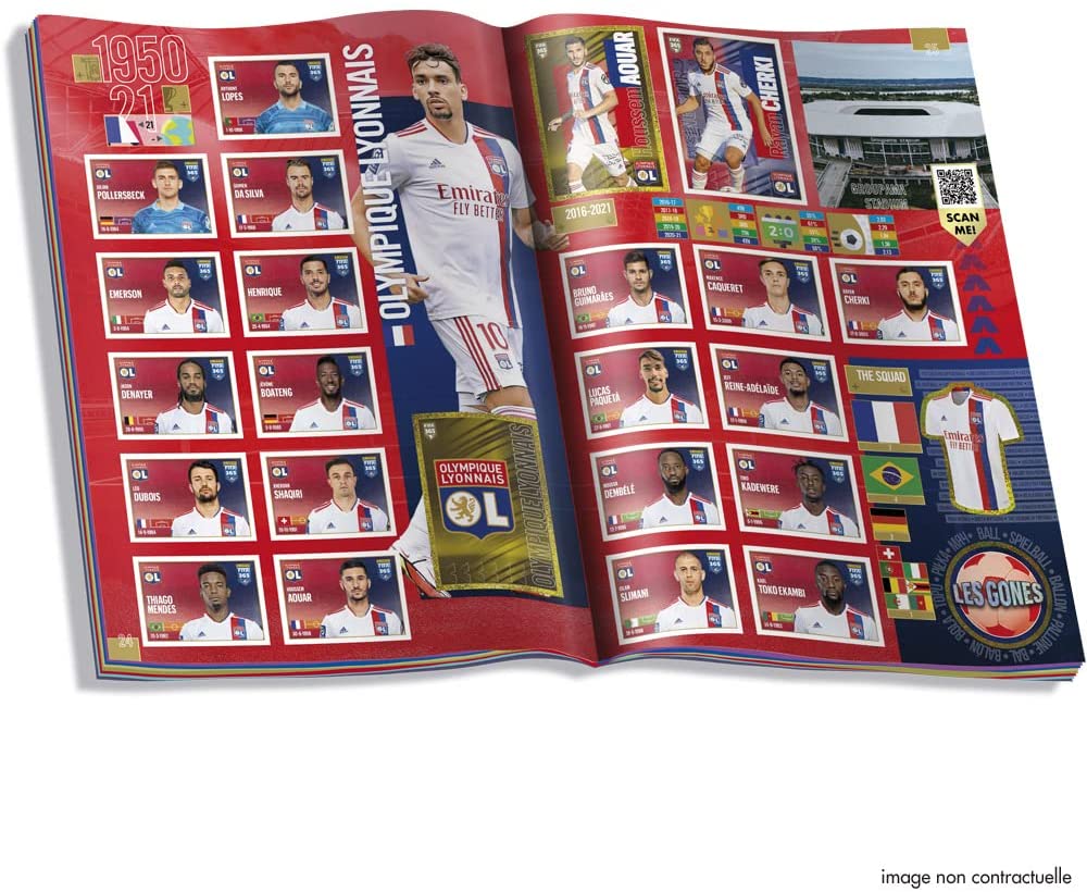 Panini - Album FIFA 365 Edition 2022 - flash vidéo