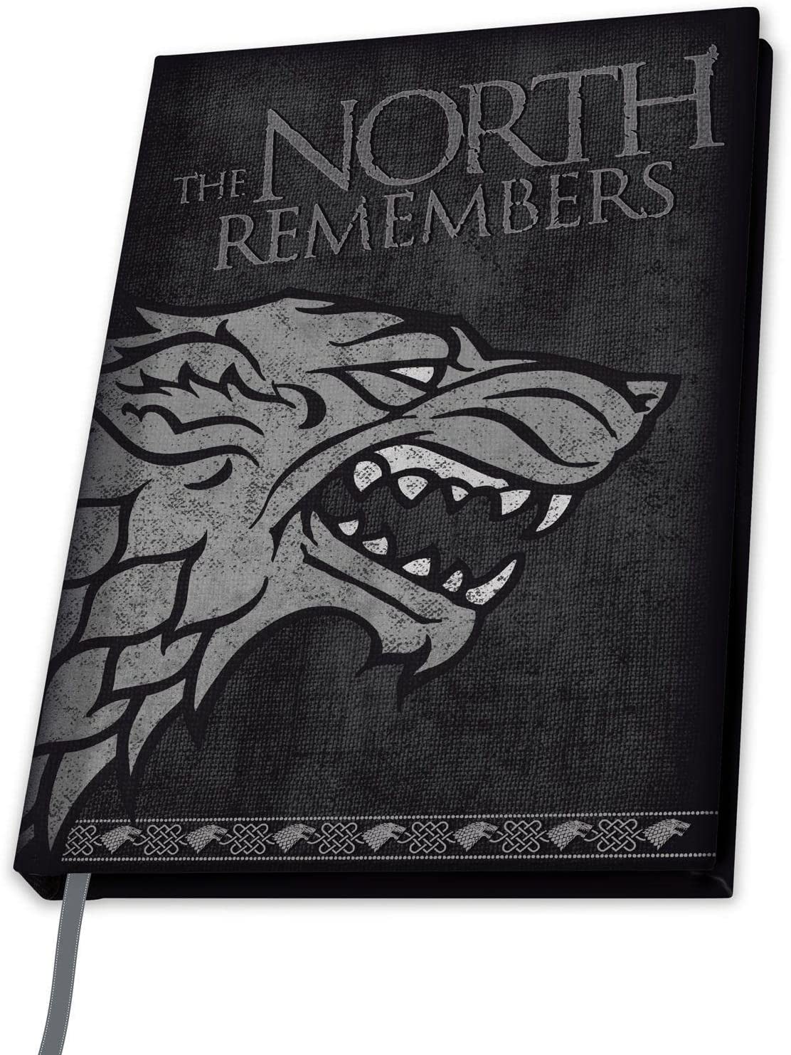 Game Of Thrones - Stark - Cahier A5 - flash vidéo