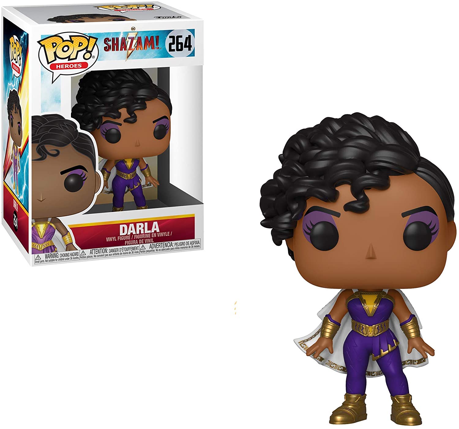 Funko Pop! Heroes Shazam - Darla - flash vidéo