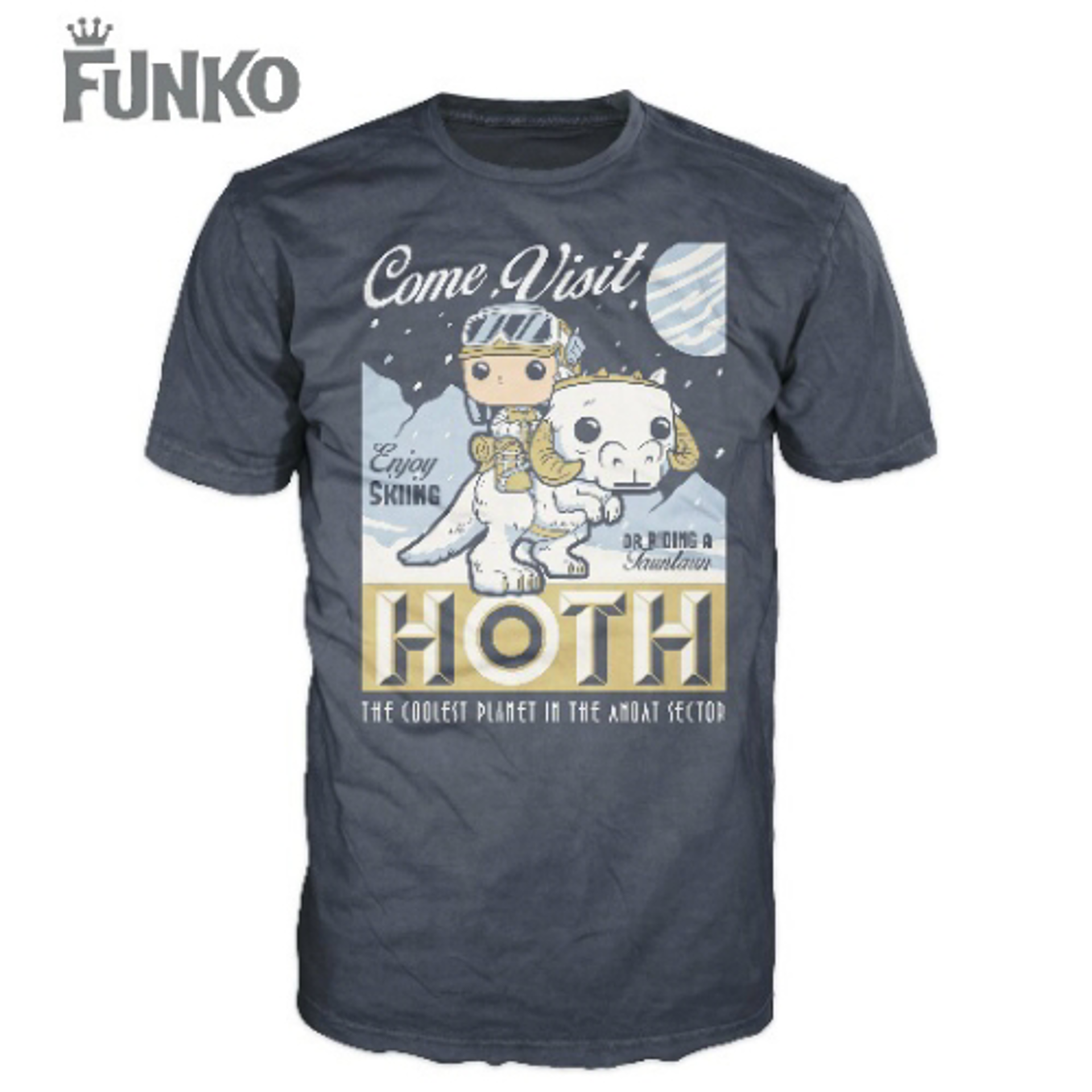 Funko Pop! Tees : Star Wars Come visit Hoth - XS - flash vidéo