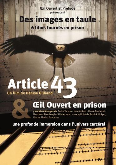 Des images en taule - 6 films tournés en prison : Article 43 ; Oeil ouvert en prison [DVD]