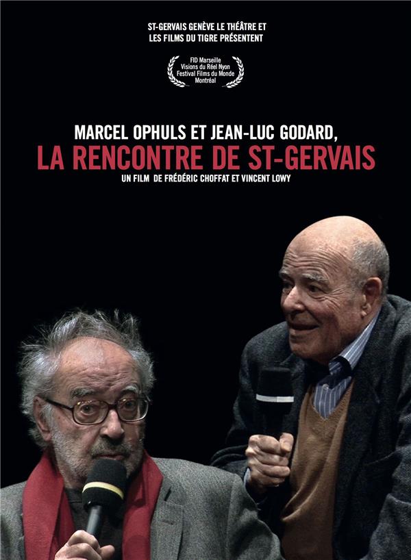Marcel Ophuls et Jean-Luc Godard, la rencontre de St-Gervais [DVD] - flash vidéo