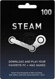 Steam Wallet BE 100€