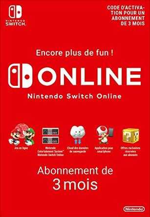 Nintendo Switch Online 3 Months 7.99€