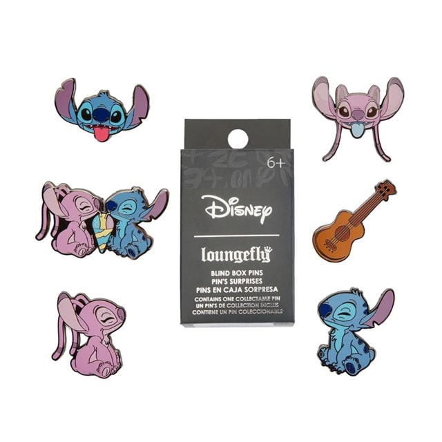 Loungefly: Disney - Stitch & Angel Blind Box Enamel Pins Set
