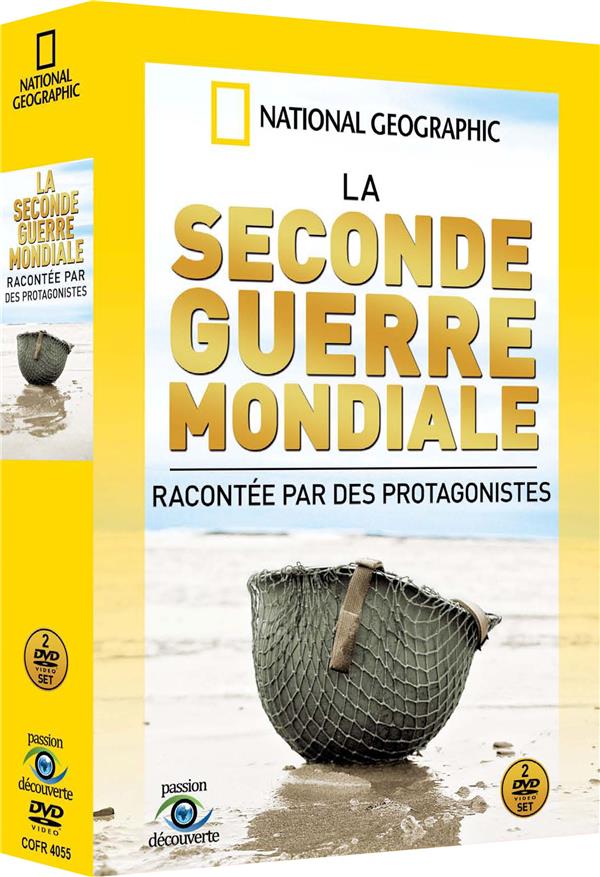 National Geographic - Coffret - La Seconde Guerre Mondiale racontée par des protagonistes [DVD] - flash vidéo