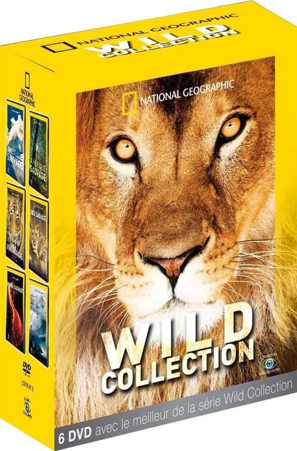 National Geographic - Wild Collection: Amérique sauvage + Inde sauvage + Hawaï sauvage [DVD] - flash vidéo
