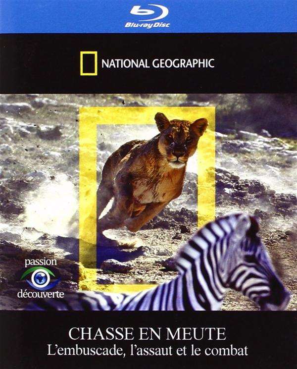 National Geographic - Chasse en meute - L'embuscade, l'assaut et le combat [Blu-ray] - flash vidéo