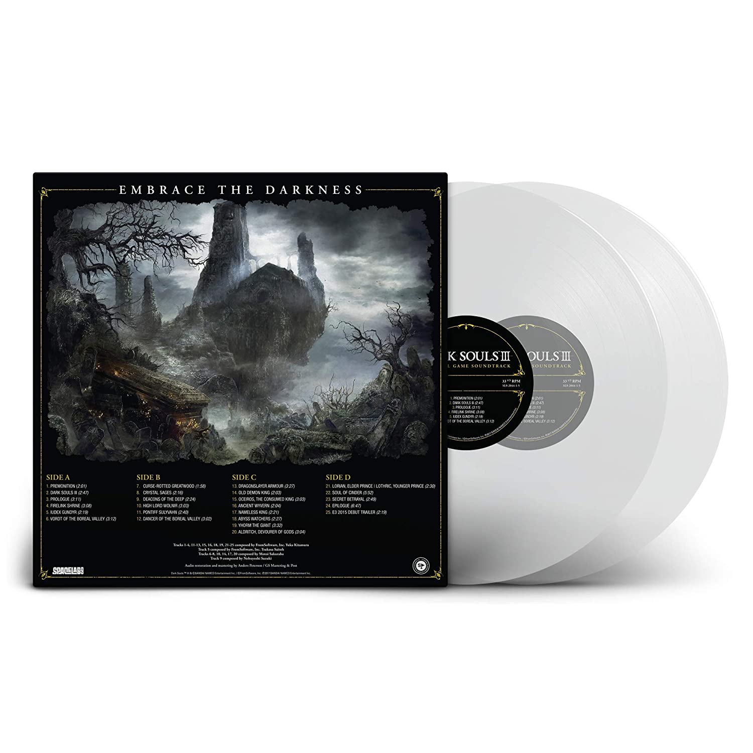 Dark Souls III Original Soundtrack - 2 Clear LP