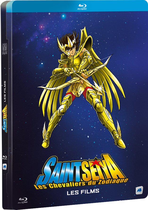Saint Seiya - Les 5 Films - Steelbook - Blu-ray - flash vidéo