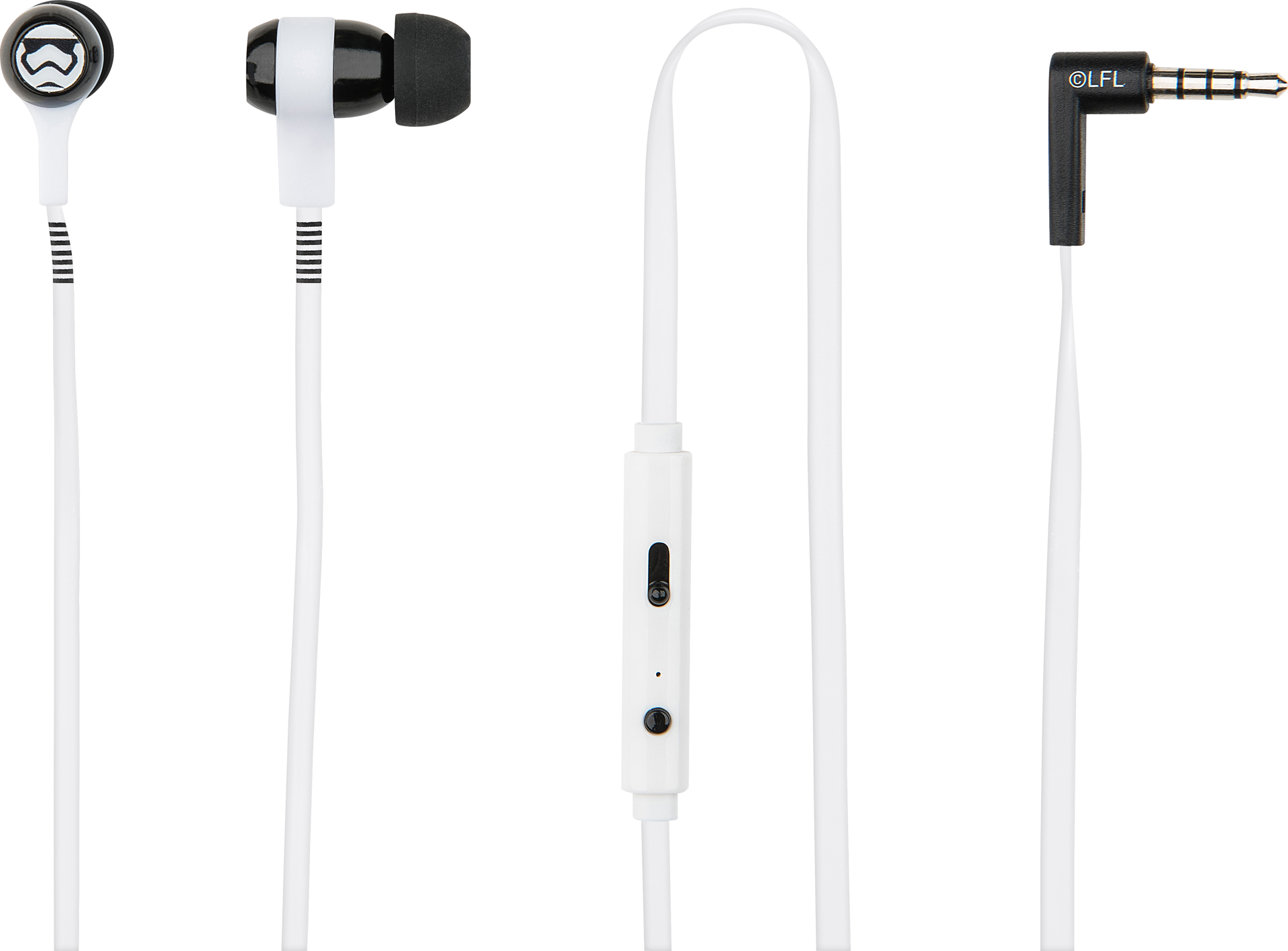 Tribe Star Wars - Swing Earphones with Microphone Stormtrooper