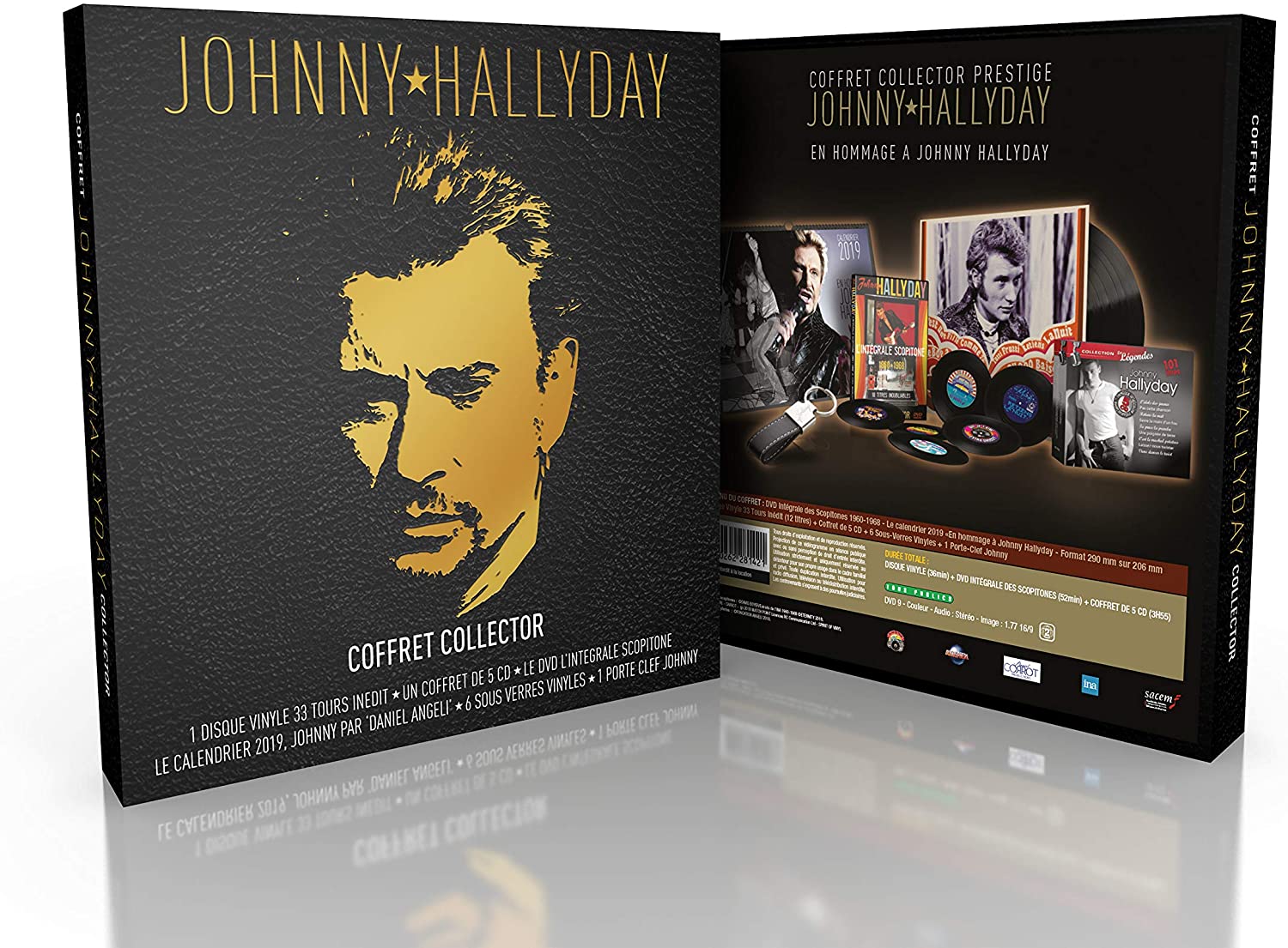 Coffret Johnny Hallyday [DVD] - flash vidéo