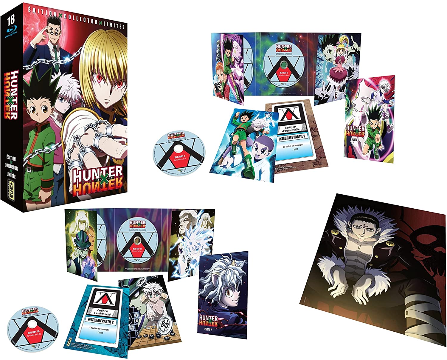 Hunter X Hunter (2011) - Intégrale - Edition limitée - Coffret Blu-ray - flash vidéo