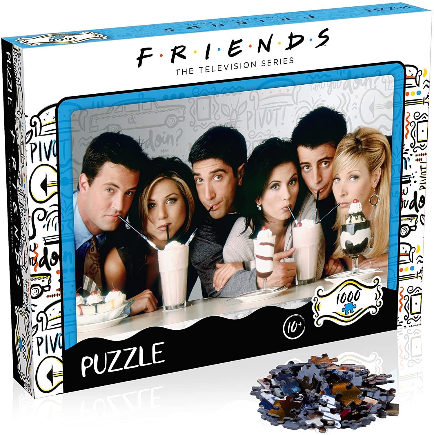 Friends - Milkshake Puzzle 1000 pcs