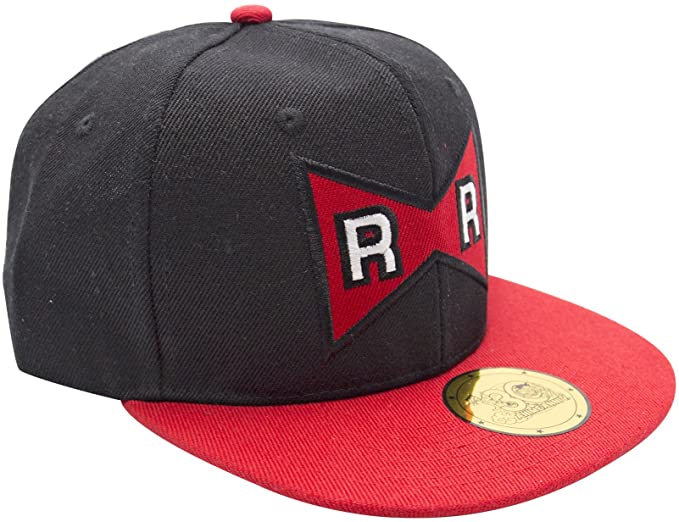 Dragon Ball - Red Ribbon Army Black & Red Snapback - flash vidéo