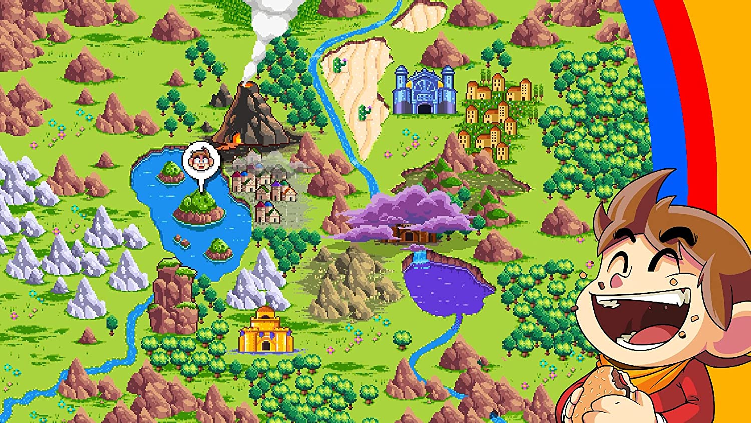 Alex Kidd in Miracle World DX - flash vidéo