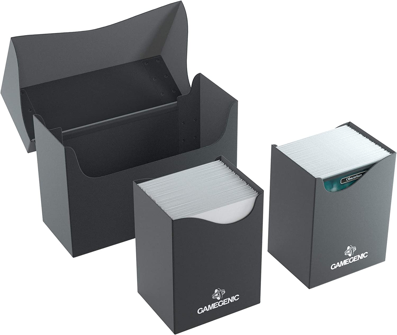 GameGen!c - Boite Double pour Deck Noire 160+ - flash vidéo