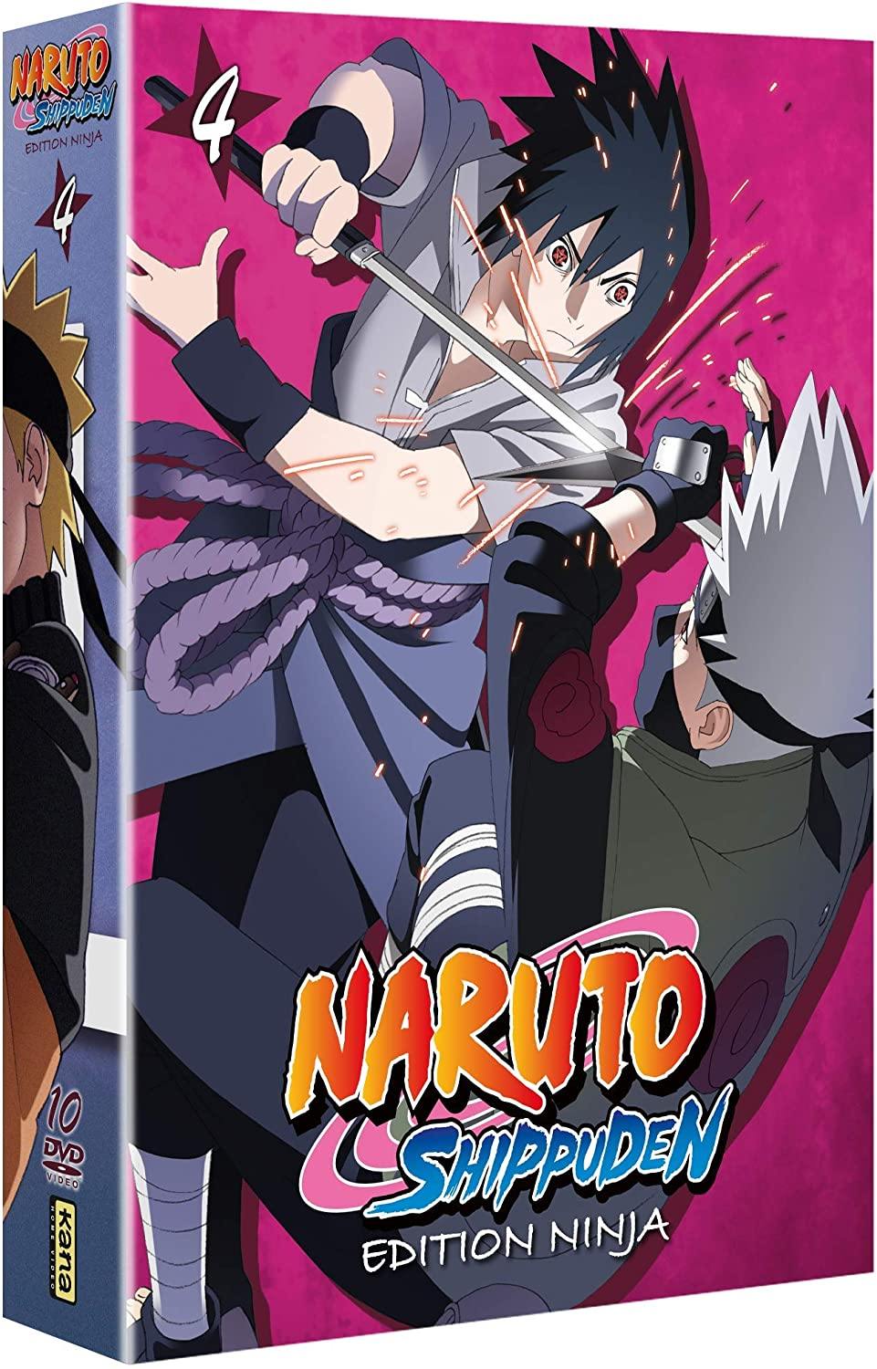 Naruto Shippuden, édition Ninja, Vol. 4 [DVD] - flash vidéo