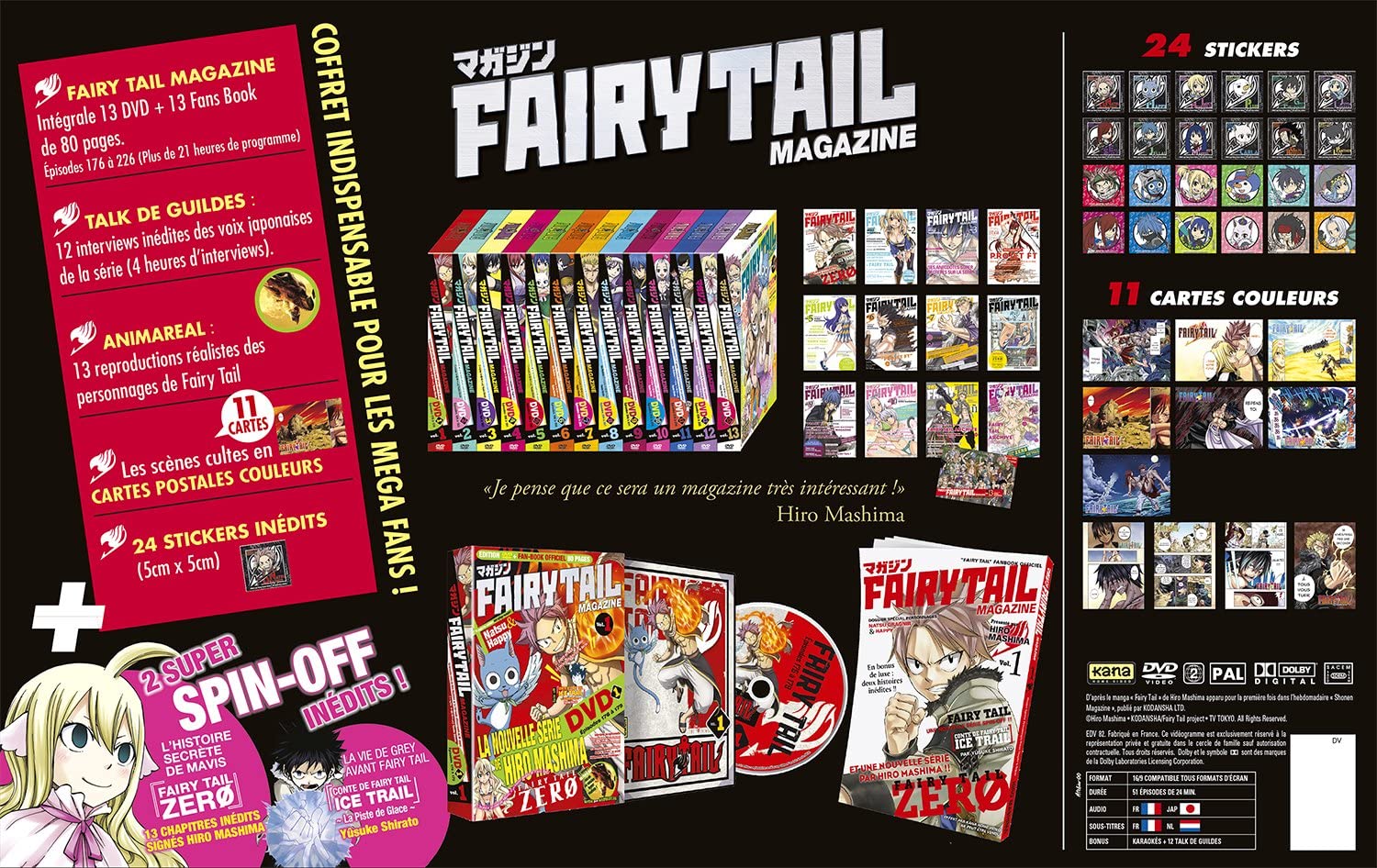 Coffret Intégrale Fairy Tail Magazine [DVD]