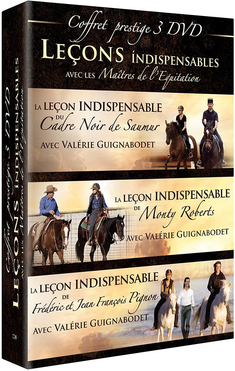 Coffret Prestige Leçons Indispensables Avec Les Maîtres De L'équitation [DVD] - flash vidéo