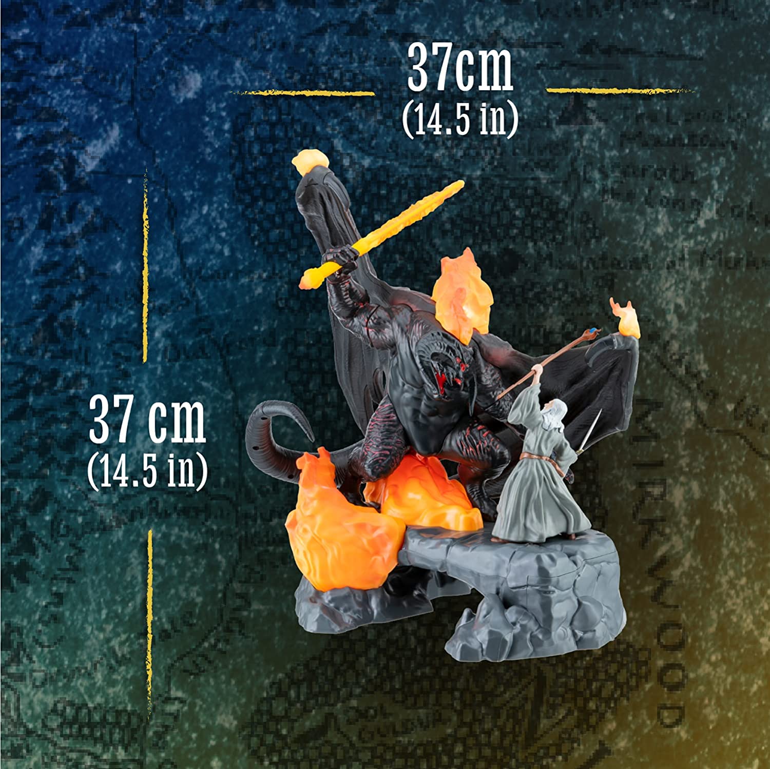 Le Seigneur des Anneaux - Lampe LED USB Balrog - flash vidéo