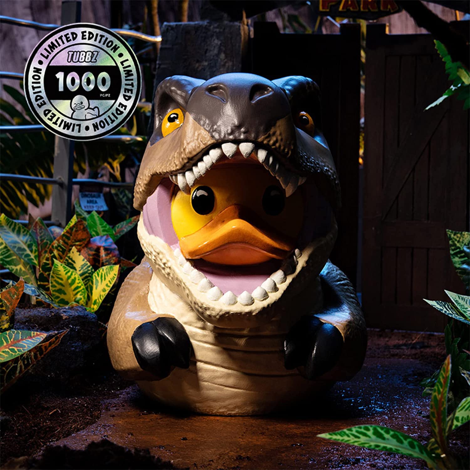 Jurassic Park - Canard de bain géant à collectionner TUBBZ T-Rex