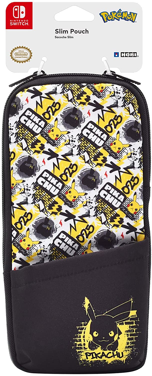 HORI - Nintendo Switch Pikachu Slim Pouch - flash vidéo