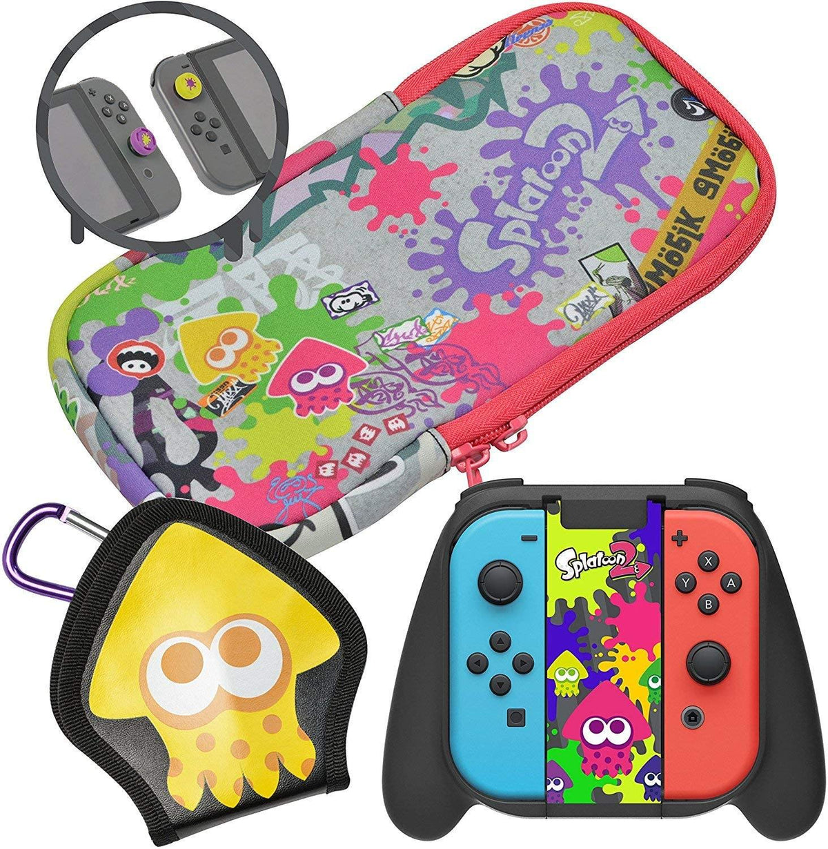HORI - Nintendo Switch Splatoon 2 Deluxe Splat Pack - flash vidéo